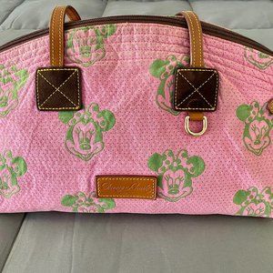 Disney Dooney & Bourke Minnie Mouse Canvas Satchel